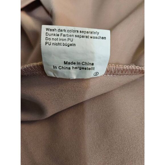 Jasambac mauve one shoulder midi dress. Size XL. - Picture 6 of 6